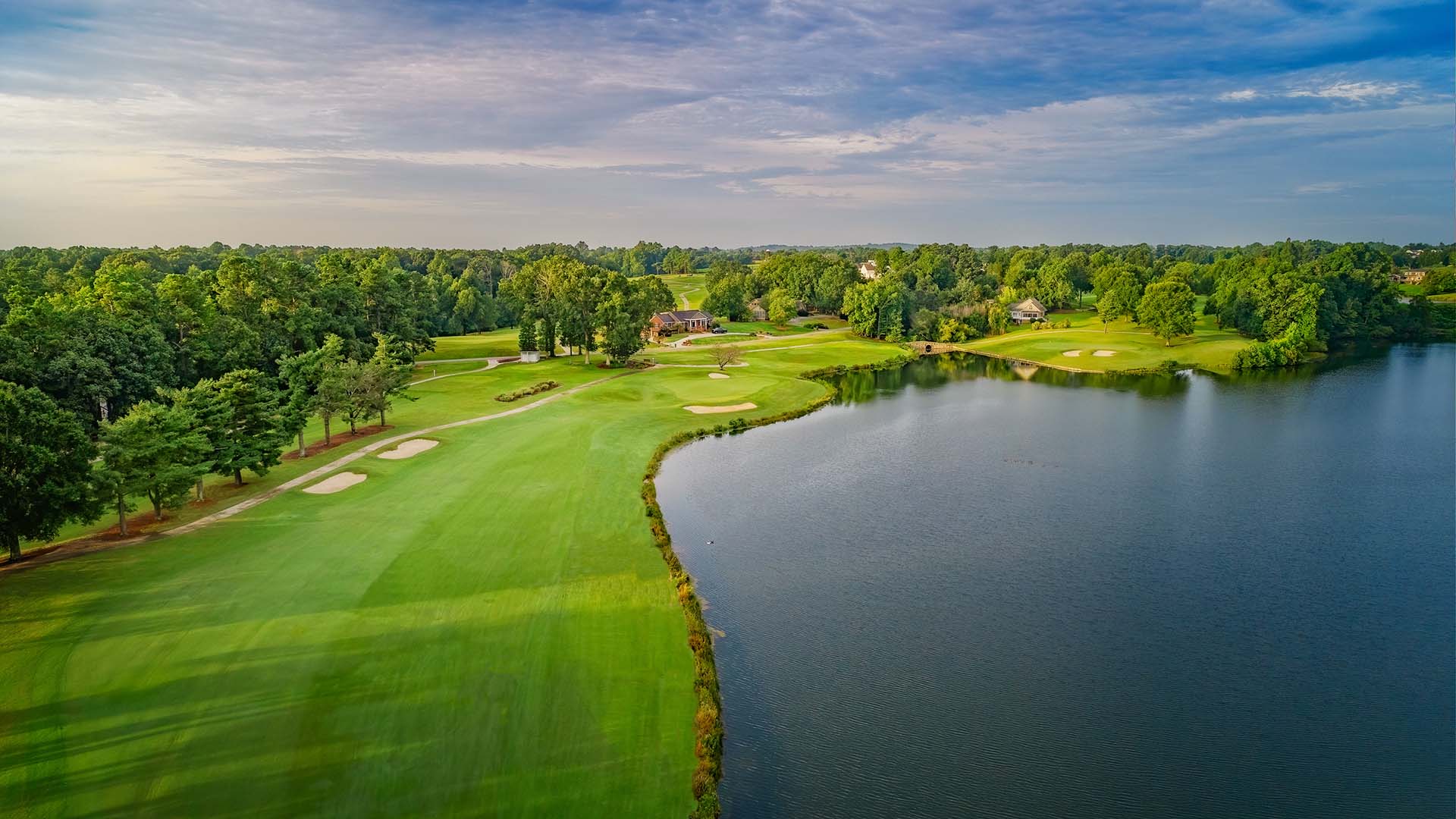 Aerial View of Golf Course